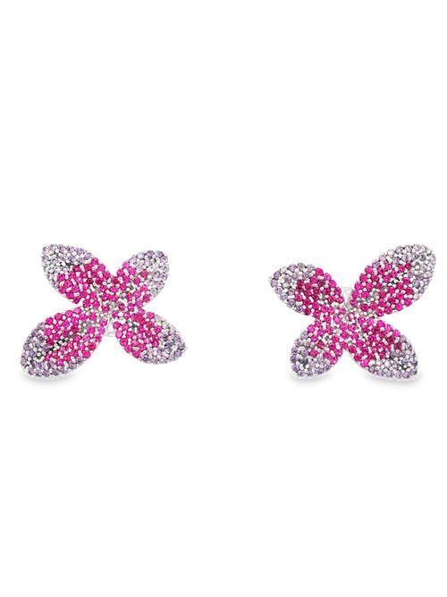 Dea fucsia&ametista earrings<BR/>